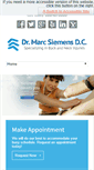 Mobile Screenshot of drsiemens.com