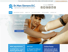 Tablet Screenshot of drsiemens.com